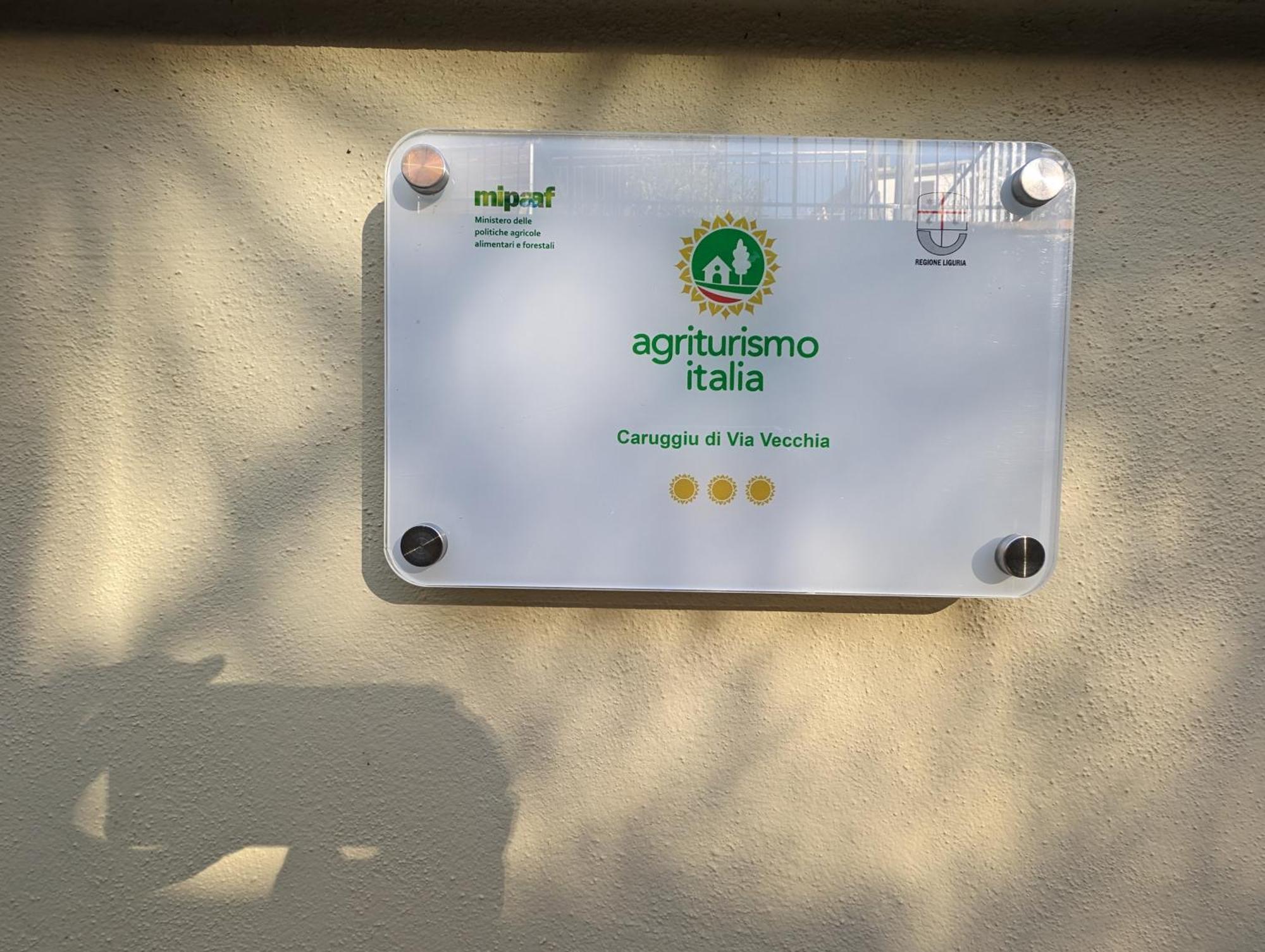 Agriturismo Caruggiu Di Via Vecchia Orco Feglino Exterior foto